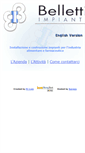 Mobile Screenshot of bellettiimpianti.com